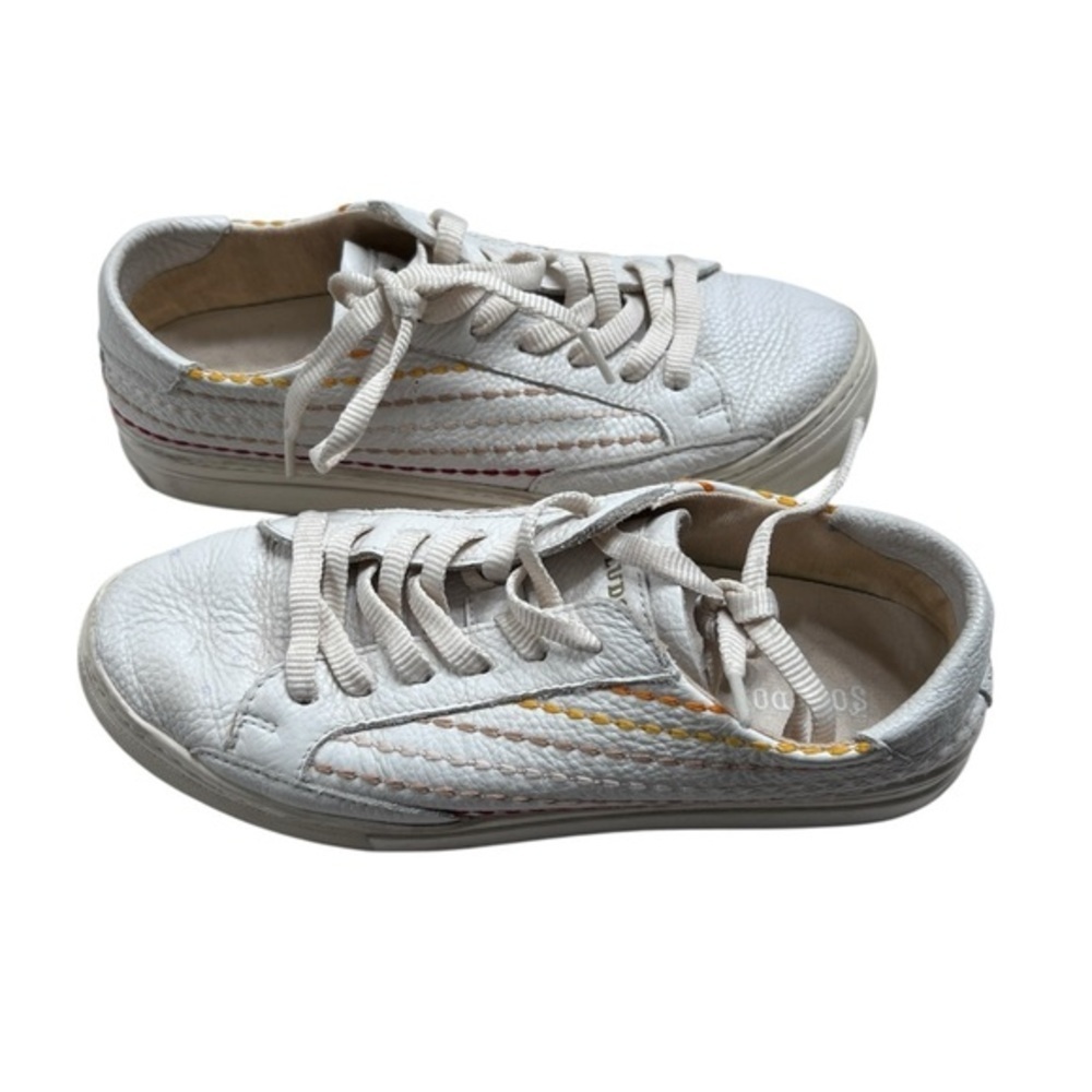 Soludos Cream with pastel trim Casual Shoes